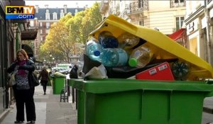 Paris: la grève des éboueurs se fait sentir