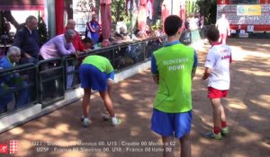 Finales double, Challenge International Denis Ravera, Sport Boules, Monaco 2015