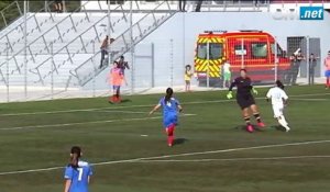 D2 féminine - OM 7-1 Flacé Mâcon : le but de Sandrine Bretigny (61e)
