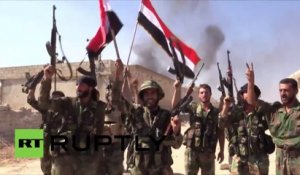 L’armée syrienne jubile après les progrès réalisés à Hama grâce aux forces aériennes russes