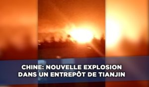 Chine: Nouvelle explosion dans la ville de Tianjin