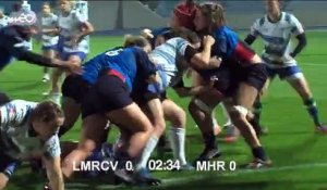 Rugby féminin : TOP 8 - Villeneuve d'Ascq / Montpellier (1ère mi-temps)