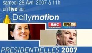 Débat Royal-Bayrou sur RMC / BFMTV