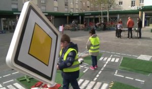 Bellevue : la sécurité routière expliquée aux enfants