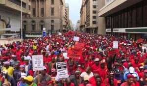 Afrique du Sud : 5000 personnes marchent contre la corruption à Johannesbourg