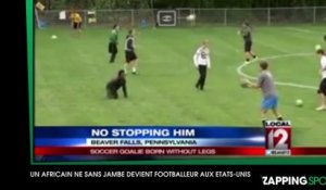 Un africain né sans jambe devient footballeur aux Etats-Unis (VIDEO)