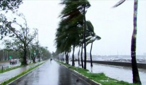 Un violent typhon s’abat sur les Philippines : un mort