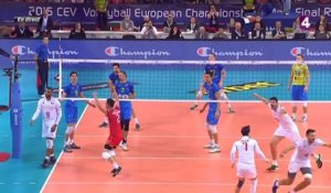 France-Slovénie: la balle de match et le geste incroyable de N'Gapeth