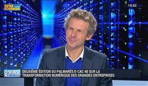 Palmarès E-CAC 40 2015: "Deux secteurs se distinguent dans la transformation digitale : la banque et l'assurance", Gilles Babinet - 17/10