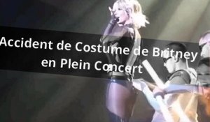 L'Accident de Robe de Britney en Plein Concert