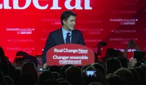 Elections: écrasante victoire des libéraux au Canada