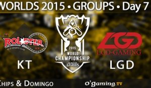 KT Rolster vs LGD Gaming - World Championship 2015 - Phase de groupes - 10/10/15 Game 2