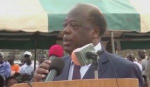 Côte d'ivoire, Le candidat C. Konan Banny en campagne