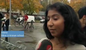Attaque meurtrière dans une école en Suède : un témoin raconte