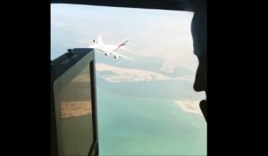 Un avion A380 manque de percuter un hélicoptère à Dubai