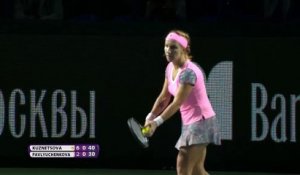 WTA Moscou - Le coup génial de Kuznetsova