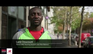 RMC Running Sessions avec New balance, Interview de Ladji Doucouré
