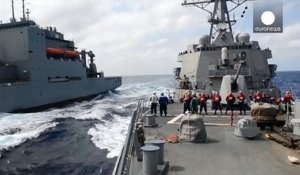 Mer de Chine : un navire américain s'approche d'îlots revendiqués par Pékin