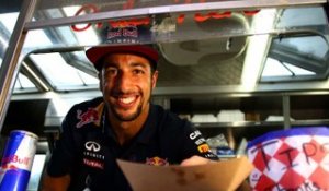 Daniel Ricciardo : le roi du tacos !
