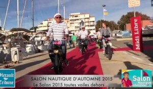 CAP D'AGDE - 2015 - Le Salon nautique du Cap d'Agde en images - Entre inauguration et messages subliminaux