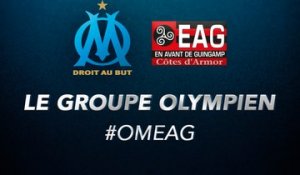 OM-Guingamp : les 19 Olympiens