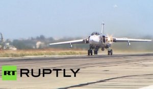 Les bombardiers russes poursuivent l’opération antiterroriste en Syrie