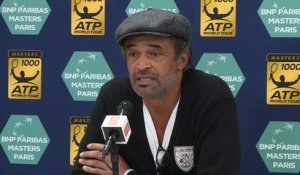 Coupe Davis - Noah : "Responsabiliser les joueurs"