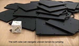 Soft Cube, le robot inutile du MIT, qui saute partout!