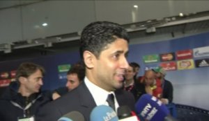 Foot - C1 - PSG : Al-Khelaifi «très fier de mes joueurs, de mon coach»