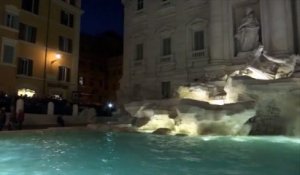 Rome: la Fontaine de Trevi retrouve sa splendeur