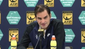 Tennis - ATP - Paris : Federer «Beaucoup de plaisir»