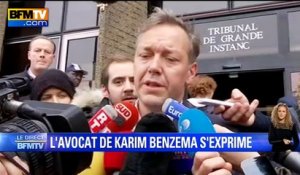 Avocat: "Karim Benzema proclame son innocence"