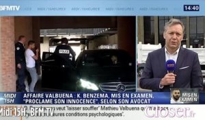 Affaire Benzema-Valbuena : selon son avocat Karim Benzema "proclame son innocence"
