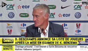 "Sextape" de Mathieu Valbuena : le silence de Didier Deschamps