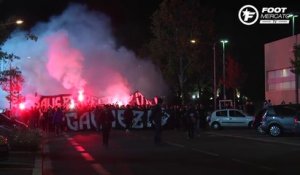 Les supporters lyonnais investissent Tola Vologe avant le derby