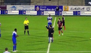 Match Dunkerque - Boulogne. Victoire 3-1, buts de Bayard, El Hamzaoui et Fofana