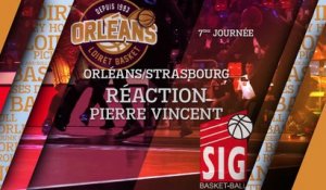Réaction de Pierre Vincent - J07 - Orléans reçoit Strasbourg