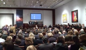 Enchères: un nu de Modigliani vendu 170,4 millions de dollars
