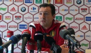 Marc Wilmots: "Je n'ai pas de hiérarchie"