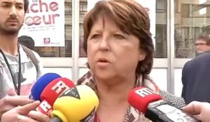 Aubry : «Qu'on nous foute la paix !»