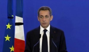 Sarkozy: "Notre politique extérieure doit intégrer le fait que nous sommes en guerre"