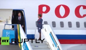 Turquie : Poutine arrive à Antalya pour le sommet de G20