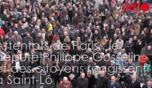 Attentats de Paris. la réaction du député Philippe Gosselin à Saint-Lô.