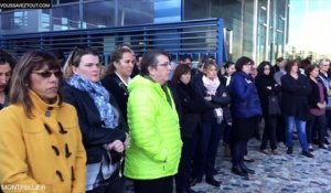 Minute de silence suivie de la Marseillaise partout en France