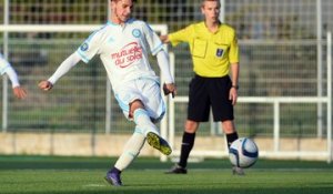 U17 National - OM 7-1 Istres : le but de Mathieu Buech (64e, sp)