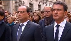 Une minute de silence en hommage aux victimes des attentats de Paris