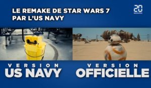 Le remake de Star Wars 7 par l'US Navy