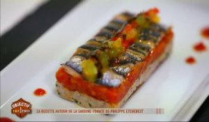La recette autour de la sardine-tomate de Philippe Etchebest
