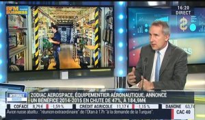Zodiac Aerospace: "Les chiffres que nous avons publiés ne nous plaisent pas", Olivier Zarrouati - 14/11