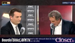 Bourdin Direct : Florian Philippot revient sur les propos racistes du candidat Pierre Dinet